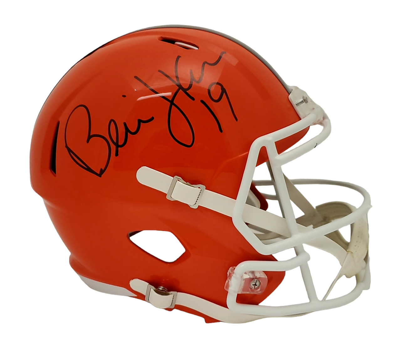 Bernie Kosar Cleveland Browns Autographed Signed Throwback Speed Replica  Helmet - Certified Authentic