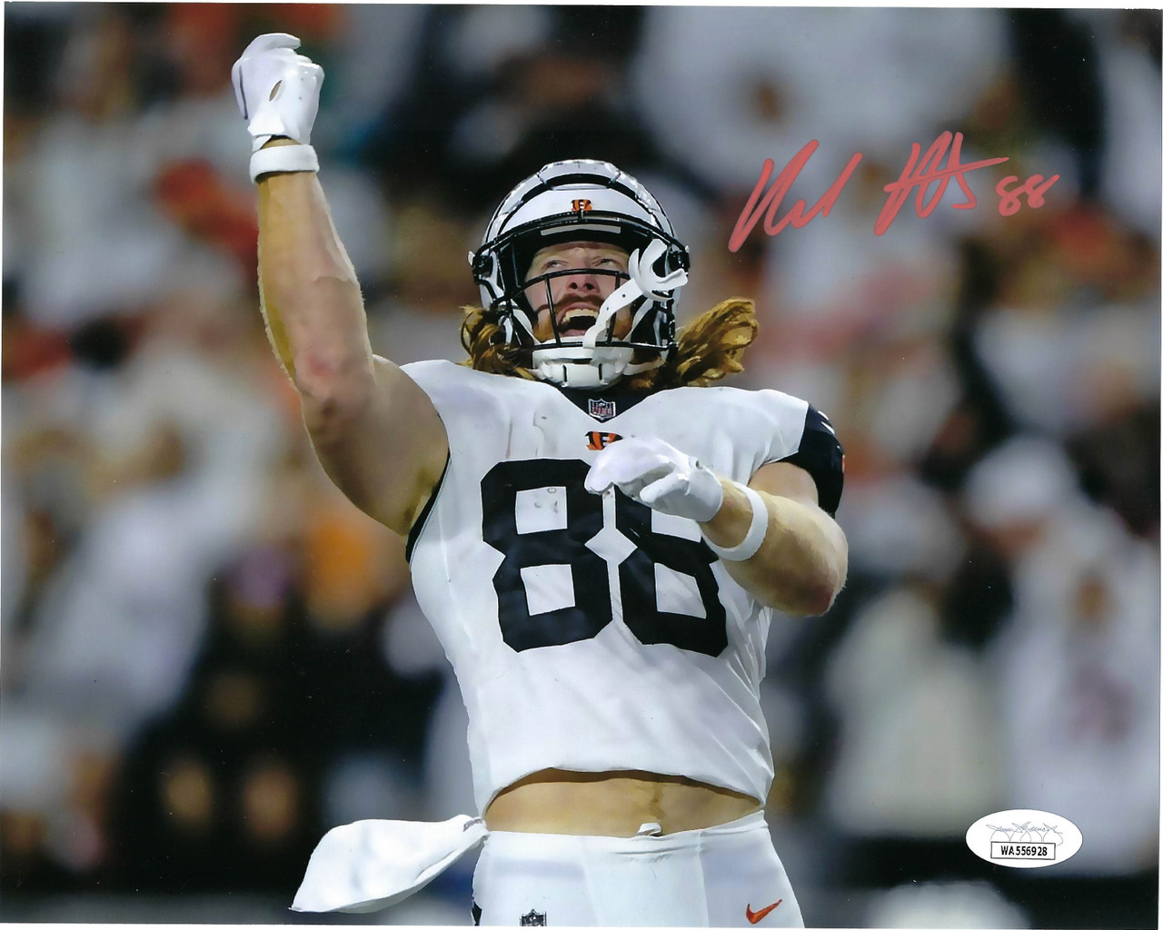 Hayden Hurst Cincinnati Bengals 8x10 8-1 Autographed Photo - JSA