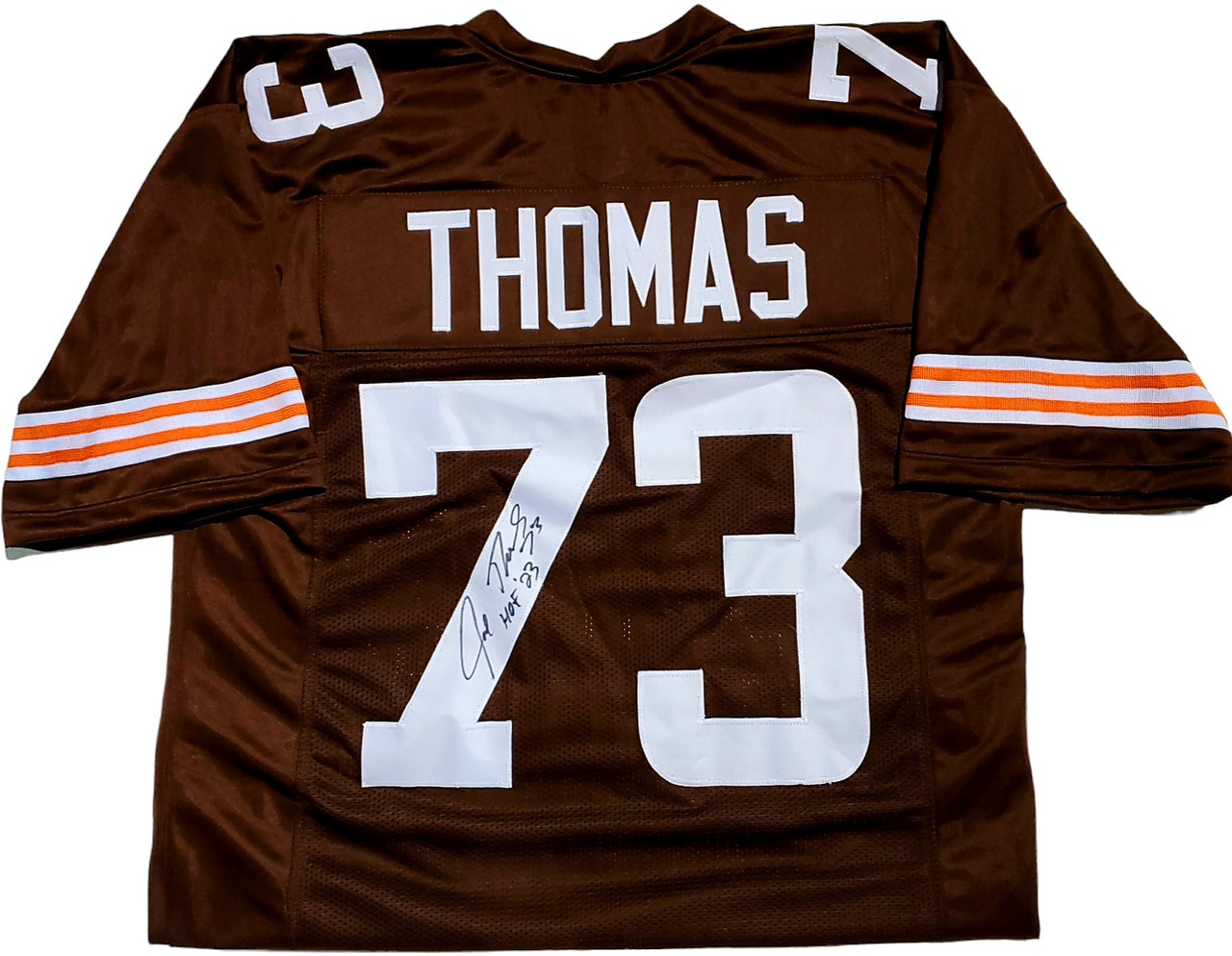 Cleveland Browns player jersey autographs