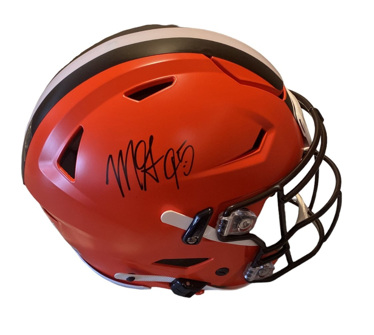 Myles garrett deals signed helmet