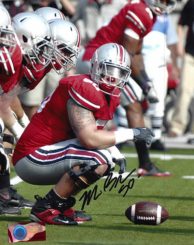 Michael Brewster OSU 8-6 8x10 Autographed Photo - Certified Authentic