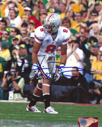 DeVier Posey OSU 8-6 8x10 Autographed Photo - Certified Authentic