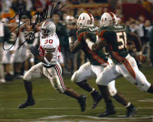 Lydell Ross OSU 8-7 8x10 Autographed Photo - Certified Authentic