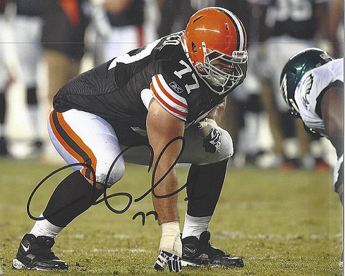 John Greco Browns 8-1 8x10 Autographed Photo - Certified Authentic