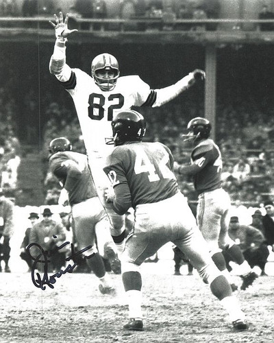 Jim Houston Browns 8-1 8x10 Autographed Photo - Certified Authentic
