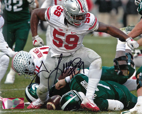 Tyquan Lewis 8-1 8x10 Autographed Photo - Certified Authentic