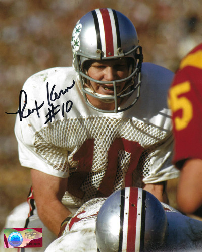 Rex Kern OSU 8-3 8x10 Autographed Photo - Certified Authentic