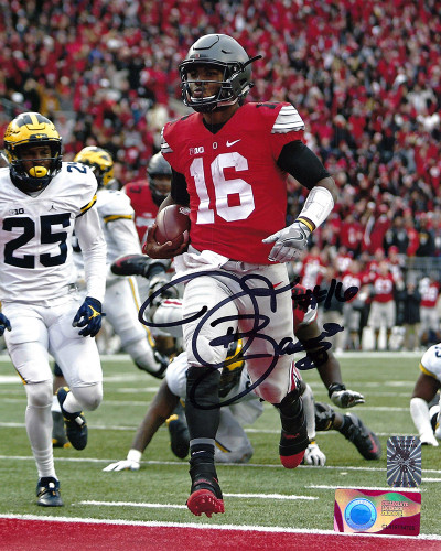 JT Barrett OSU 8-4 8x10 Autographed Photo - Barrett COA