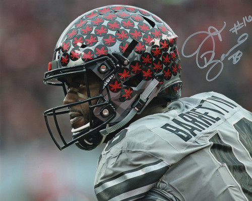 JT Barrett OSU 16-8 16x20 Autographed Signed Photo - Barrett COA