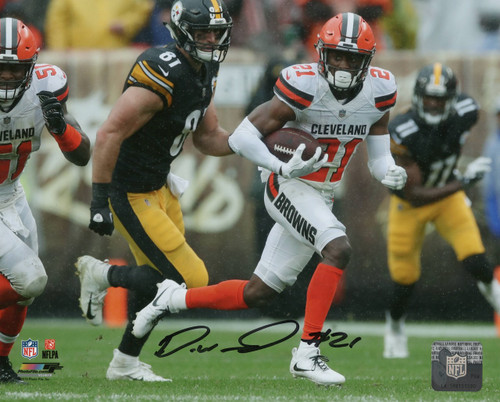 Denzel Ward Cleveland Browns 8x10 Autographed Photo (8-1) - Certified Authentic