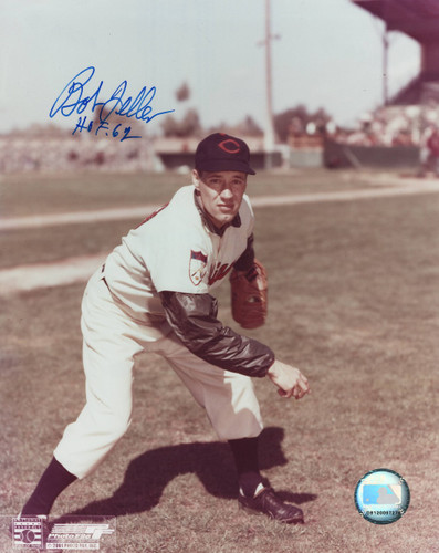 Bob Feller Cleveland Indians 8-1 8x10 Autographed Photo - Certified Authentic