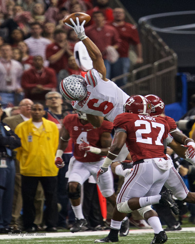 Evan Spencer Catch Ohio State Buckeyes Licensed Unsigned Photo