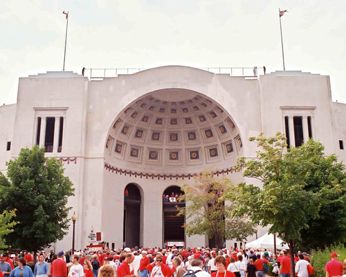 Stadium Rotunda 2002 Ohio State Buckeyes Licensed Unsigned Photo