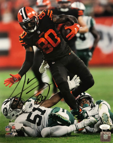 Jarvis Landry Cleveland Browns 11-1 11x14 Autographed Signed Photo - JSA Authentic