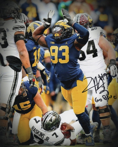 Lawrence Marshall Michigan Wolverines 8-1 8x10 Autographed Photo - Certified Authentic