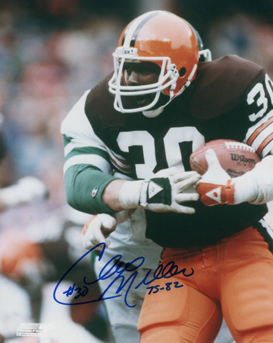 Cleo Miller Cleveland Browns 8-2 8x10 Autographed Photo - Certified Authentic