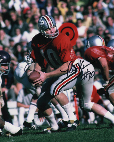 Rex Kern Ohio State Buckeyes 8-5 8x10 Autographed Photo - Certified Authentic