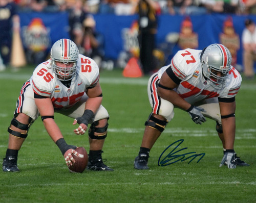 Rob Sims Ohio State Buckeyes 8-3 8x10 Autographed Photo - Certified Authentic