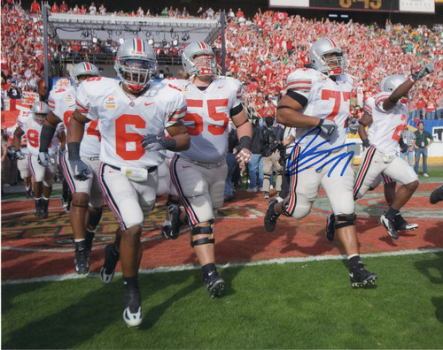 Rob Sims Ohio State Buckeyes 8-4 8x10 Autographed Photo - Certified Authentic