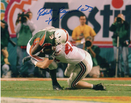 Robert Reynolds Ohio State Buckeyes 8-1 8x10 Autographed Photo - Certified Authentic