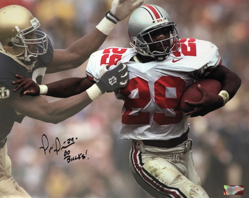 Pepe Pearson Ohio State Buckeyes 16-1 16x20 Autographed Signed Photo - Certified Authentic