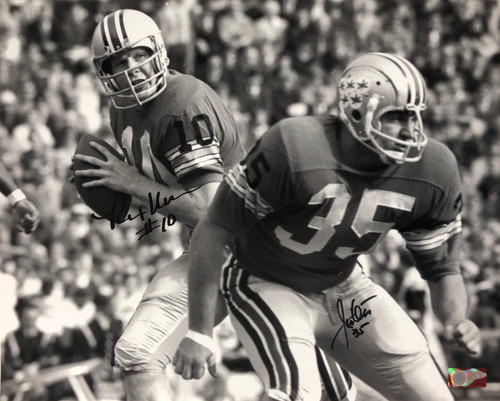 Rex Kern & Jim Otis Ohio State Buckeyes 16-1 16x20 Autographed Signed Photo - Certified Authentic