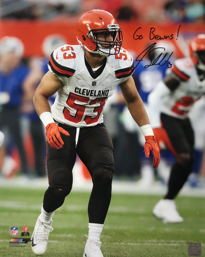 Joe Schobert Cleveland Browns 16-2 16x20 Autographed Signed Photo - Certified Authentic