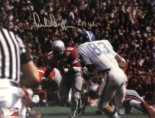 Archie Griffin OSU 11-1 w/ Inscription 11x14 Autographed Signed Photo - Certified Authentic