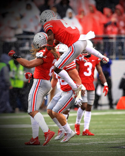 Jordan Fuller & Chase Young Ohio State Buckeyes Licensed Unsigned Photo 2