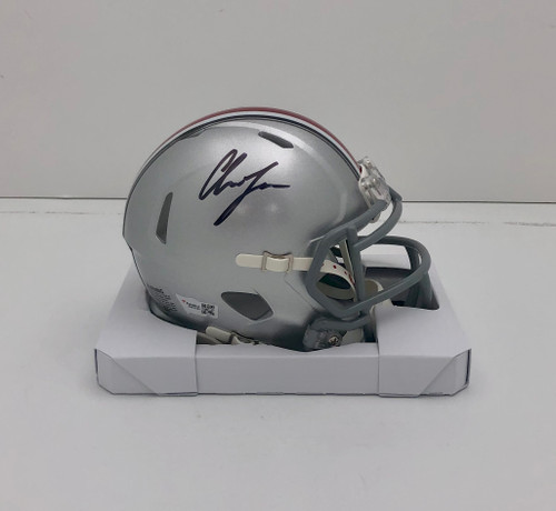 Chase Young Ohio State Buckeyes Autographed Signed Speed Mini Helmet - Fanatics Authentic