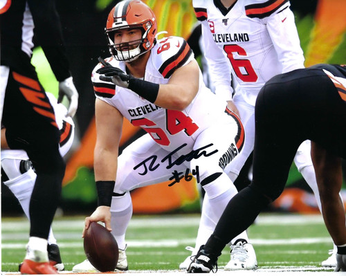 JC Tretter Browns 8-1 8x10 Autographed Signed Photo - Certified Authentic