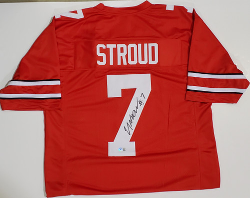 C.J. Stroud Ohio State Buckeyes Autographed Signed Jersey - Beckett Authentic