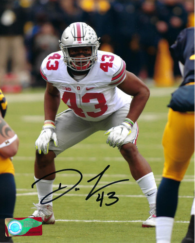 Darron Lee Ohio State Buckeyes 8-2 8x10 Autographed Signed Photo - Certified Authentic