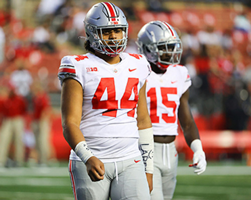 JT Tuimoloau Ohio State Buckeyes Licensed Unsigned Photo 5