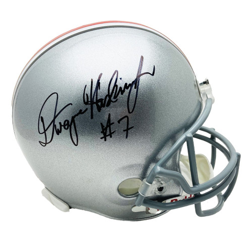 Dwayne Haskins Ohio State Buckeyes Autographed Signed Replica Helmet - Certified Authentic