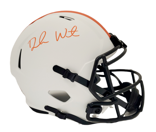 Deshaun Watson Cleveland Browns Autographed Signed Lunar Replica Helmet - Beckett Authentic