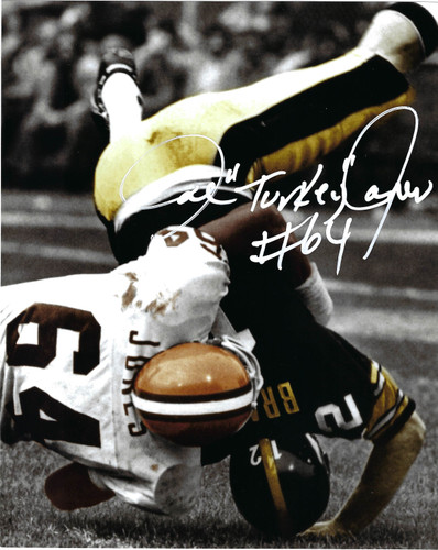 Turkey Jones Cleveland Browns 8-4 8x10 Autographed Signed Photo - Certified Authentic