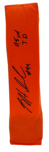 Sam Hubbard Cincinnati Bengals Autographed Pylon w/ "98 yard TD!" Inscription - JSA Authentic