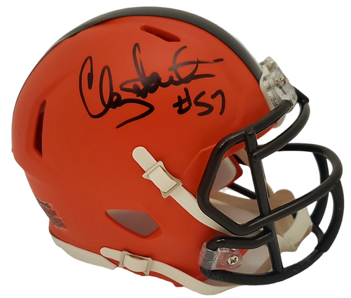 Clay Matthews Cleveland Browns Autographed Speed Mini Helmet - Certified Authentic