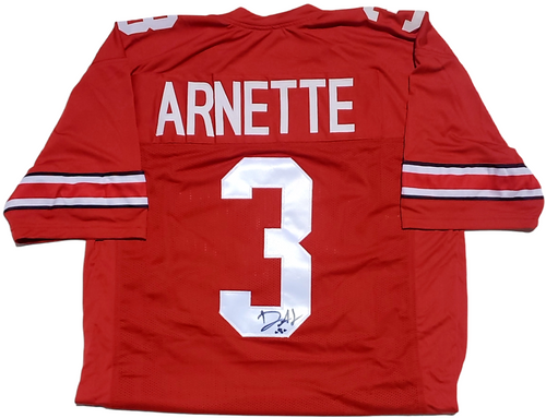 Damon Arnette Ohio State Buckeyes Autographed Custom Jersey - Certified Authentic