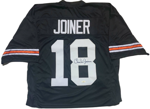 Charlie Joiner Cincinnati Bengals Autographed Black Custom Jersey - JSA Authentic