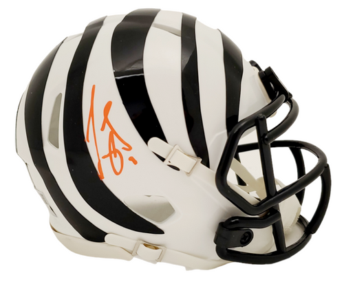 Joe Burrow Cincinnati Bengals Autographed Speed Mini Helmet - Fanatics Authentic