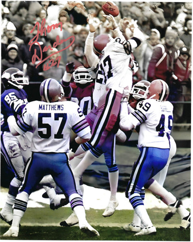 Thom Darden Cleveland Browns 8-4 8x10 Autographed Photo - Beckett Authentic