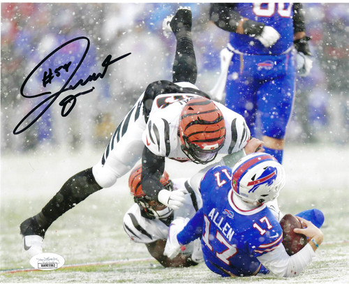 Joseph Ossai Cincinnati Bengals 8x10 8-2 Autographed Photo - JSA Authentic