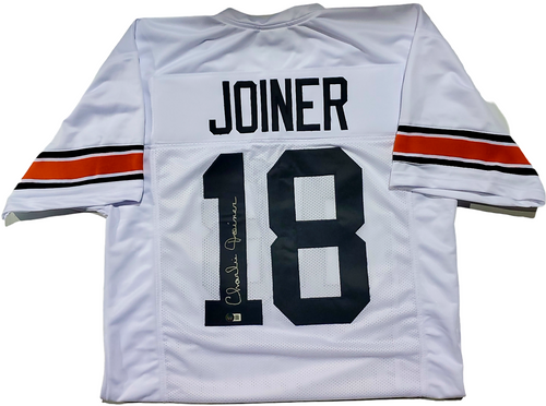 Charlie Joiner Cincinnati Bengals Autographed White Custom Jersey - Beckett Authentic