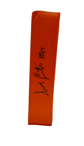 Isaac Curtis Cincinnati Bengals Autographed Pylon - Beckett Authentic