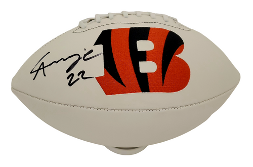 Chidobe Awuzie Cincinnati Bengals Autographed White Panel Football - JSA Authentic