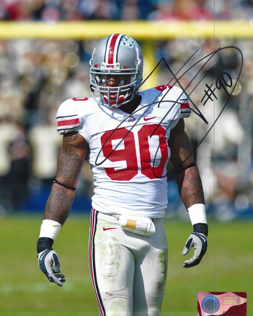 Thadeus Gibson OSU 8-4 8x10 Autographed Photo - Certified Authentic