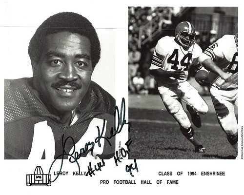Leroy Kelly Browns 8-6 8x10 Autographed Photo - Certified Authentic