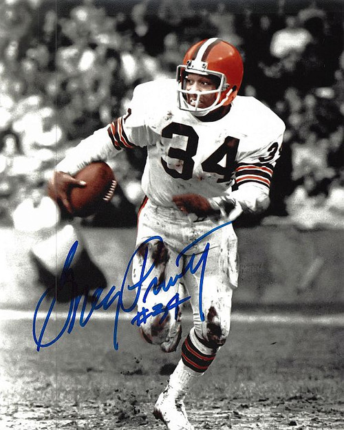 Greg Pruitt Cleveland Browns 8-3 8x10 Autographed Photo - Certified Authentic